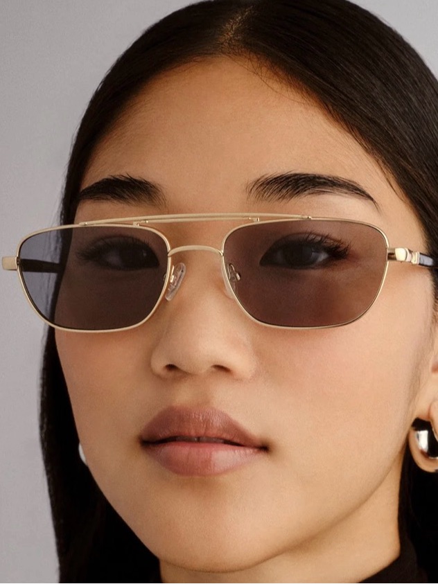 Le Mimi Aviator Sunglasses, 57mm